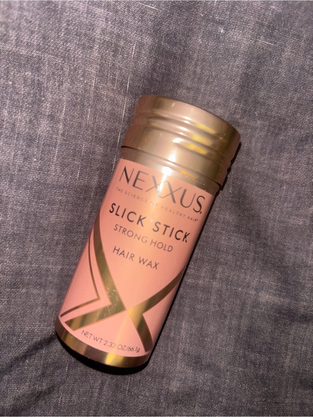 Nexxus Slick Stick Strong Hold Hair Wax - Pink & Gold